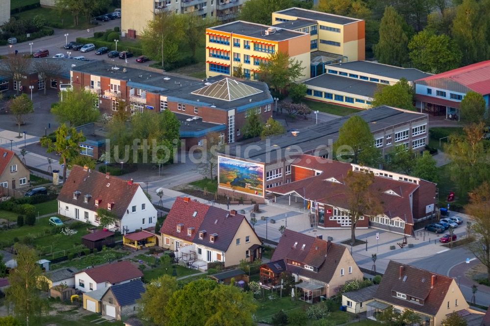 Vipperow aus der Vogelperspektive: Rechlin im Bundesland Mecklenburg-Vorpommern