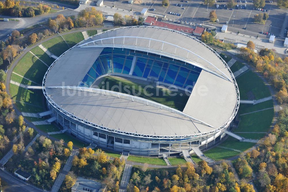 Luftbild Leipzig - Red Bull Arena (vormals Zentralstadion) in Leipzig