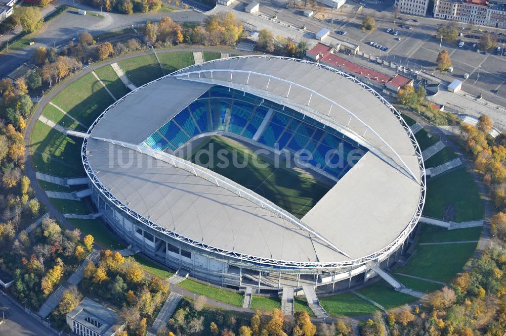 Luftaufnahme Leipzig - Red Bull Arena (vormals Zentralstadion) in Leipzig