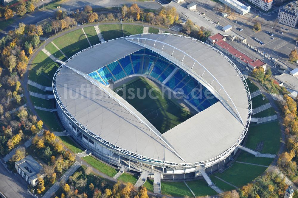 Leipzig von oben - Red Bull Arena (vormals Zentralstadion) in Leipzig