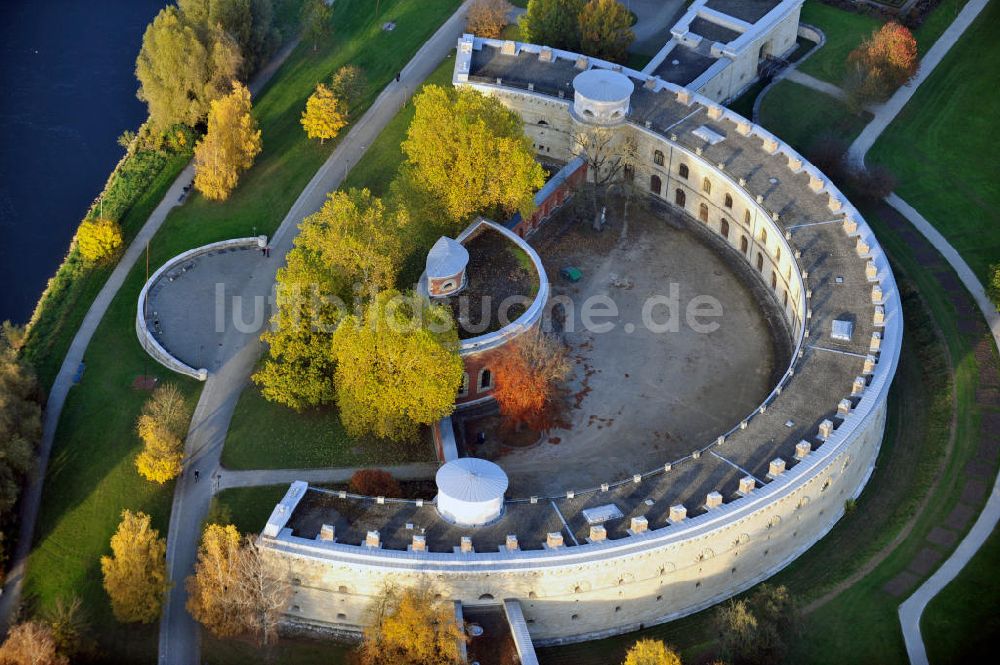 Luftaufnahme Ingolstadt - Reduit Tilly im Klenzepark in Ingolstadt