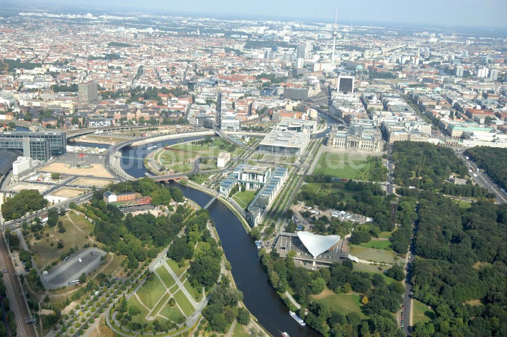 Berlin von oben - Regierungsviertel Berlin