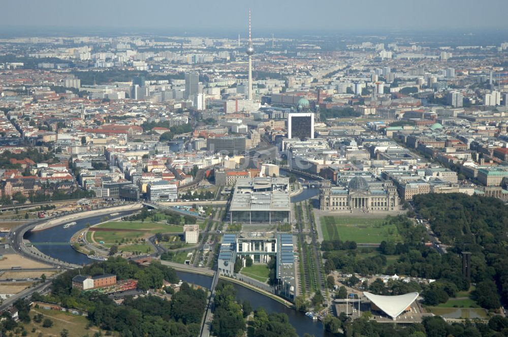 Berlin von oben - Regierungsviertel Berlin