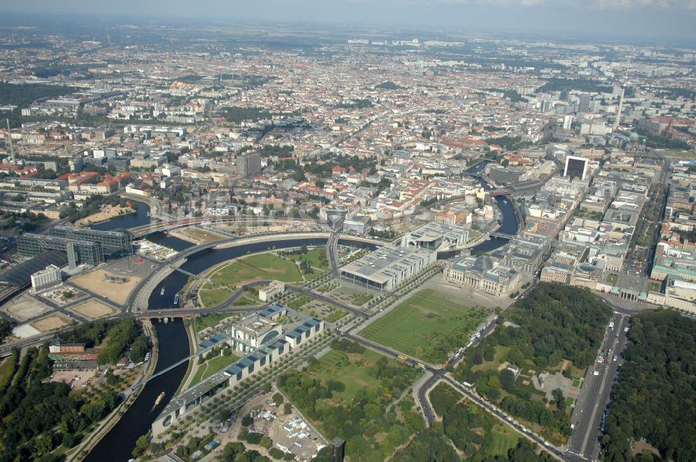 Berlin von oben - Regierungsviertel Berlin