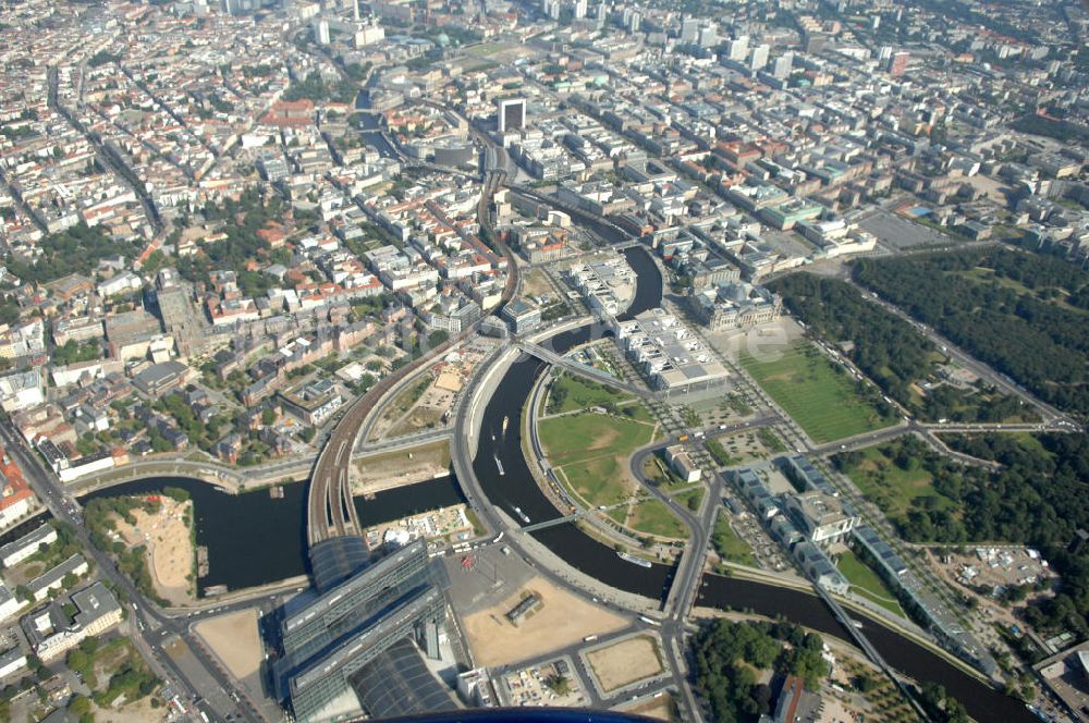 Berlin von oben - Regierungsviertel Berlin