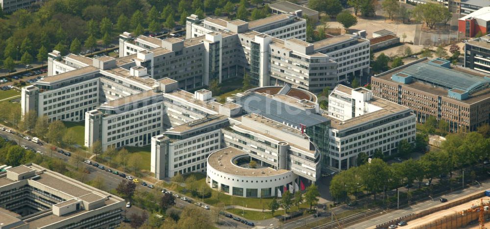 Bonn aus der Vogelperspektive: Regierungsviertel Bonn