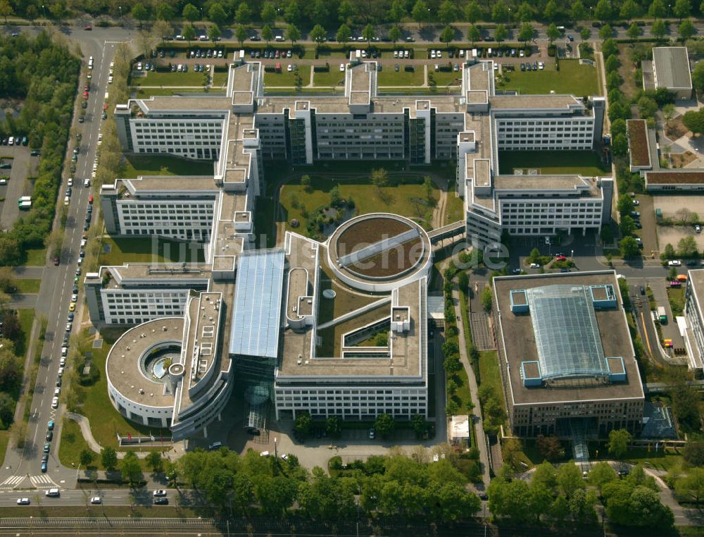 Luftaufnahme Bonn - Regierungsviertel Bonn