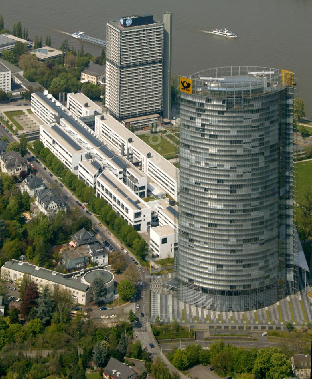 Bonn aus der Vogelperspektive: Regierungsviertel Bonn