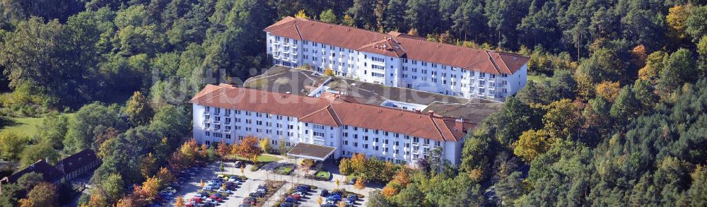 Luftbild Grünheide - Rehabilitationsklinik / rehabilitation clinic / Grünheide