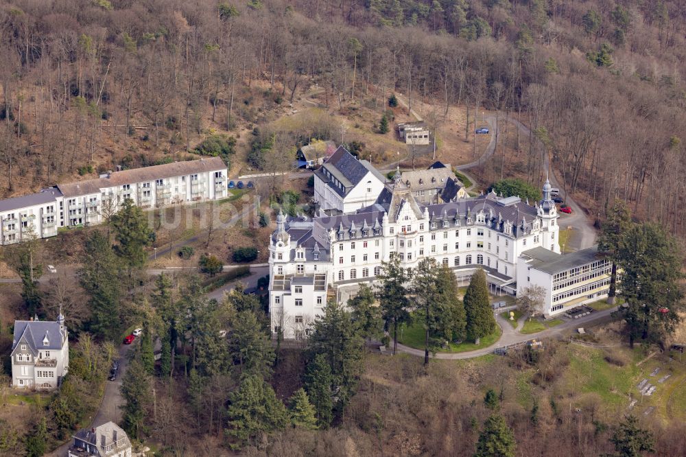 Bad Honnef von oben - Rehabilitationszentrum für Behinderte Hohenhonnef in Bad Honnef im Bundesland Nordrhein-Westfalen