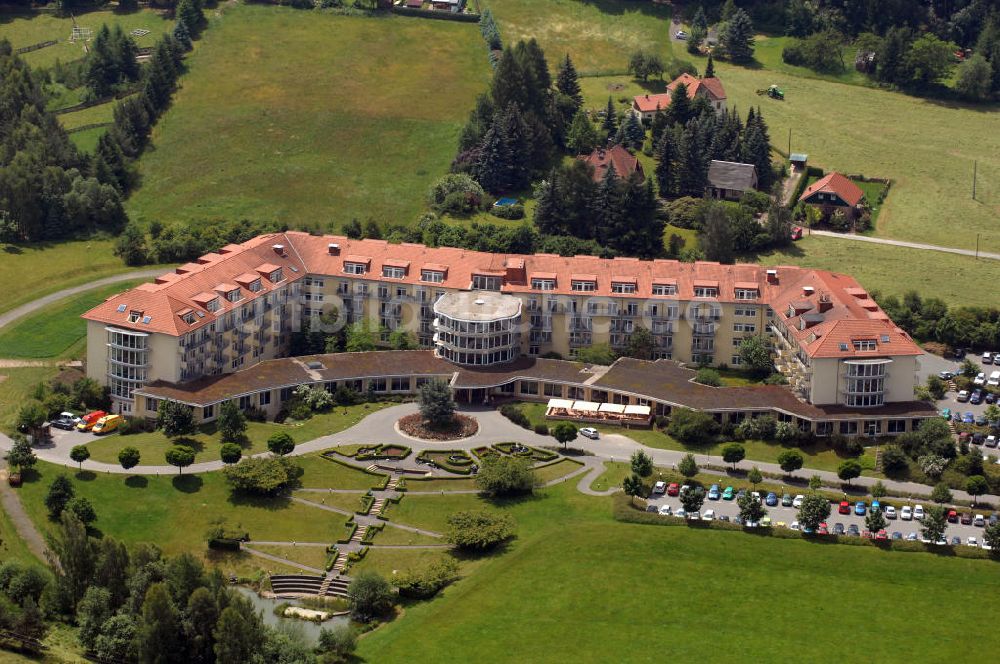 Luftaufnahme Niederschöna - Rehaklinik Herrndorf