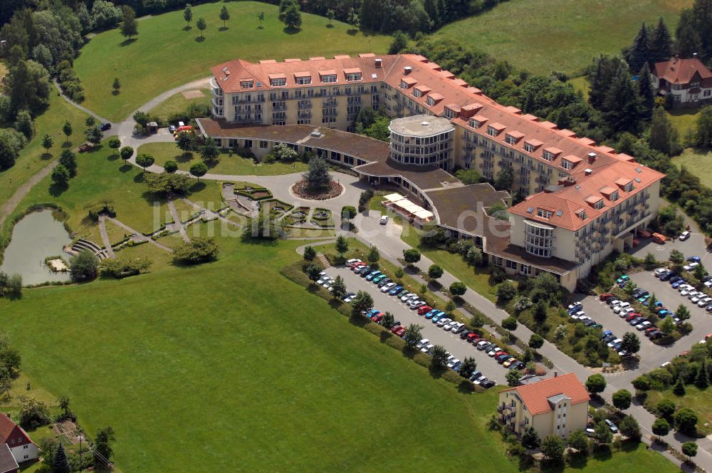 Luftbild Niederschöna - Rehaklinik Herrndorf