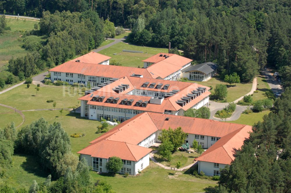 Luftbild Templin - Rehaklinik / rehab clinic Uckermark in Templin