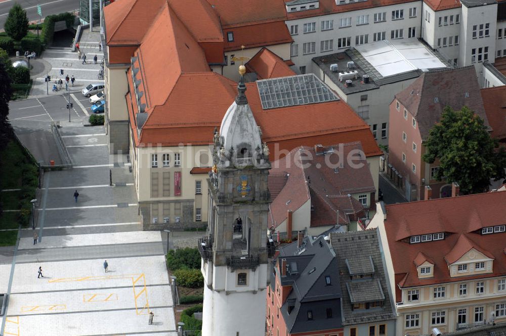 Bautzen aus der Vogelperspektive: Reichenturm Bautzen