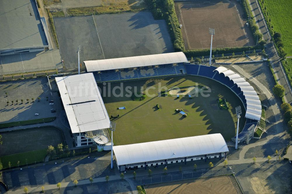 Aachen aus der Vogelperspektive: Reitstadien Aachen