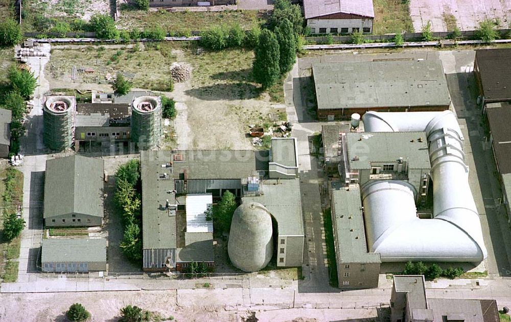 Berlin-Adlershof aus der Vogelperspektive: Rekonstruierte Luftfahrtforschungsstätte am ehem