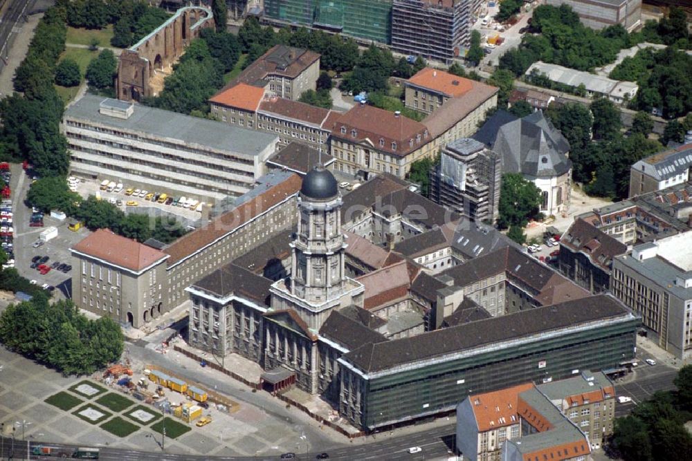 Luftbild Berlin / Mitte - Rekonstruktion des Berliner Stadthauses in Berlin Mitte 1995