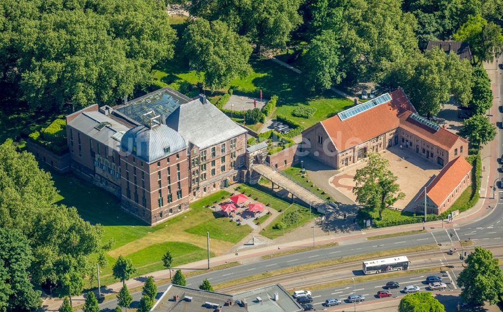 Luftbild Gladbeck - Renaissanceschloss Horst in Gelsenkirchen im Bundesland Nordrhein-Westfalen