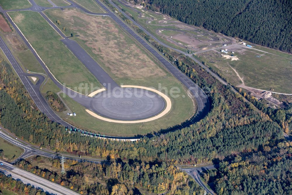 Luftbild Schipkau - Rennstrecke der Rennbahn DEKRA Lausitzring in Schipkau im Bundesland Brandenburg, Deutschland