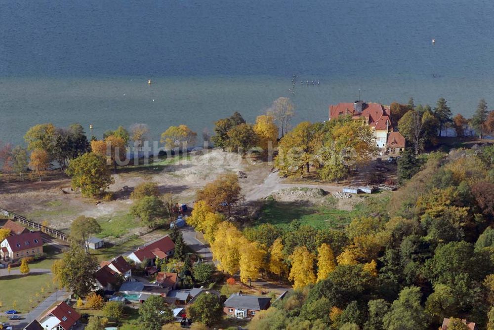 Bad Saarow aus der Vogelperspektive: Reserve-Lazarett Bad Saarow