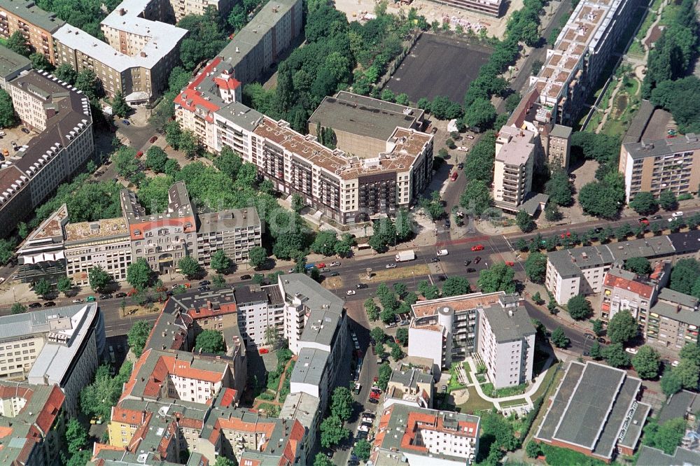 Luftbild Berlin - Residenz Novavita am Emser Platz in Berlin-Wilmersdorf 