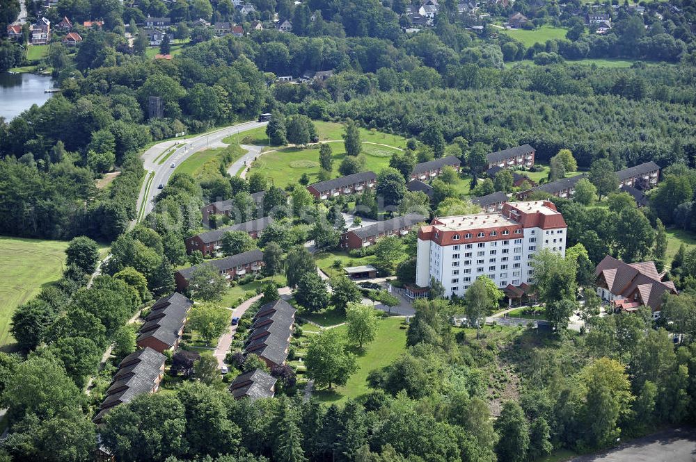 Eutin aus der Vogelperspektive: Residenz Wilhelmshöhe bei Eutin