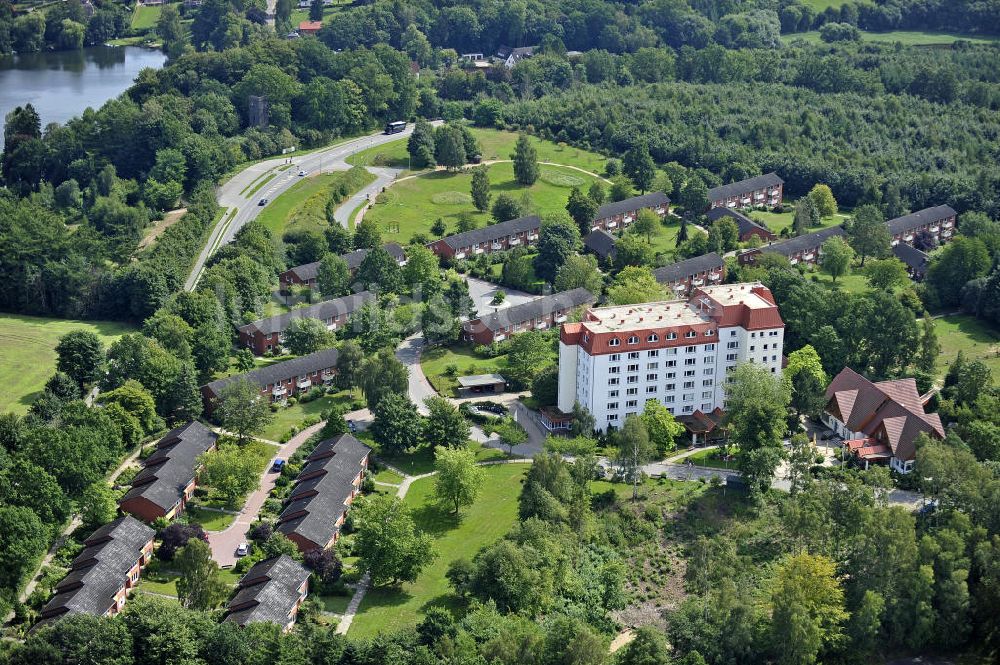 Luftbild Eutin - Residenz Wilhelmshöhe bei Eutin