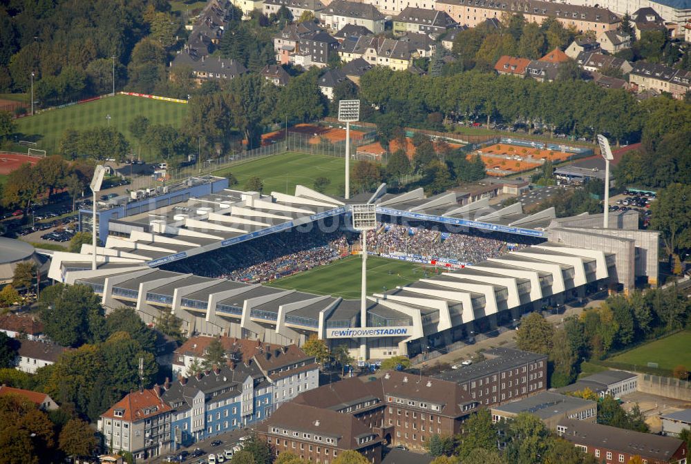 Luftaufnahme Bochum - Rewirpowerstadion in Bochum