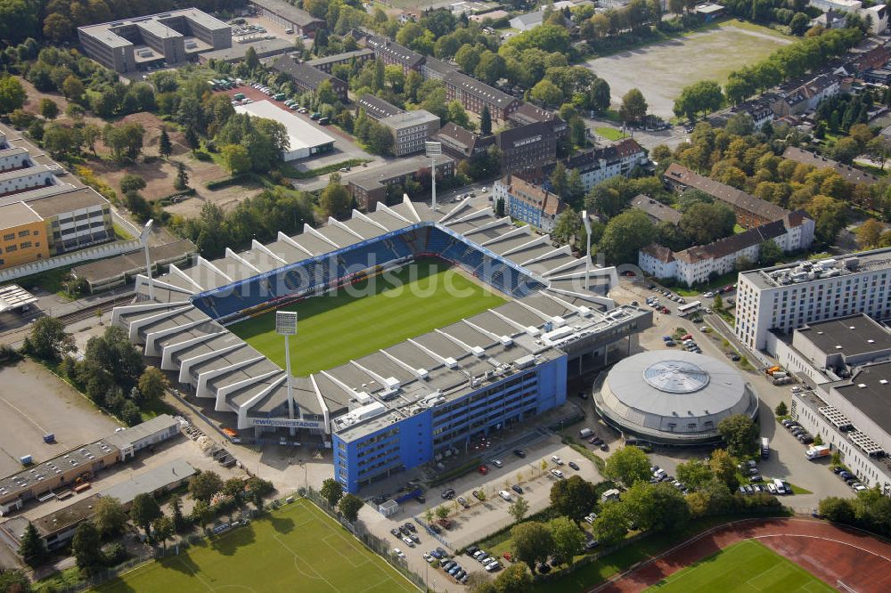 Luftaufnahme Bochum - Rewirpowerstadion in Bochum, Nordrhein-Westfalen