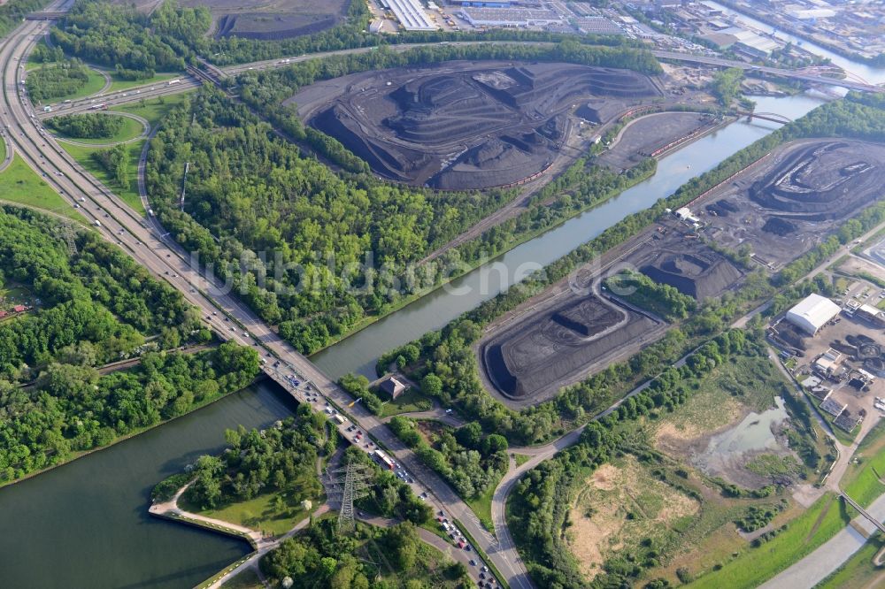 Luftbild Essen - Rhein-Herne-Kanal in Essen im Bundesland Nordrhein-Westfalen