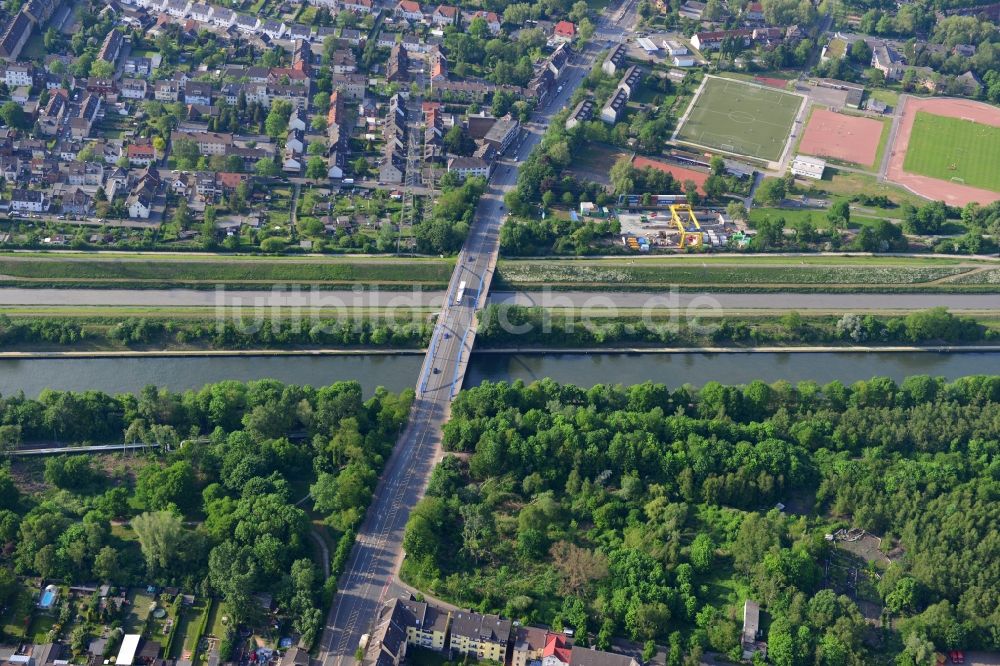 Luftbild Essen - Rhein-Herne-Kanal in Essen im Bundesland Nordrhein-Westfalen