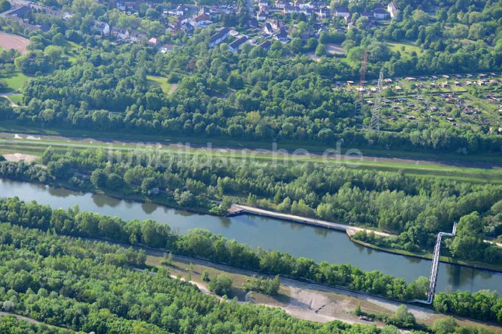 Luftbild Essen - Rhein-Herne-Kanal in Essen im Bundesland Nordrhein-Westfalen