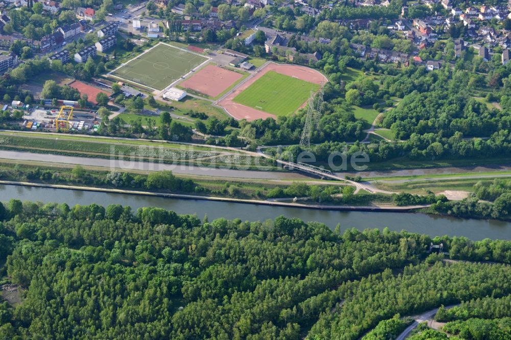 Luftbild Essen - Rhein-Herne-Kanal in Essen im Bundesland Nordrhein-Westfalen