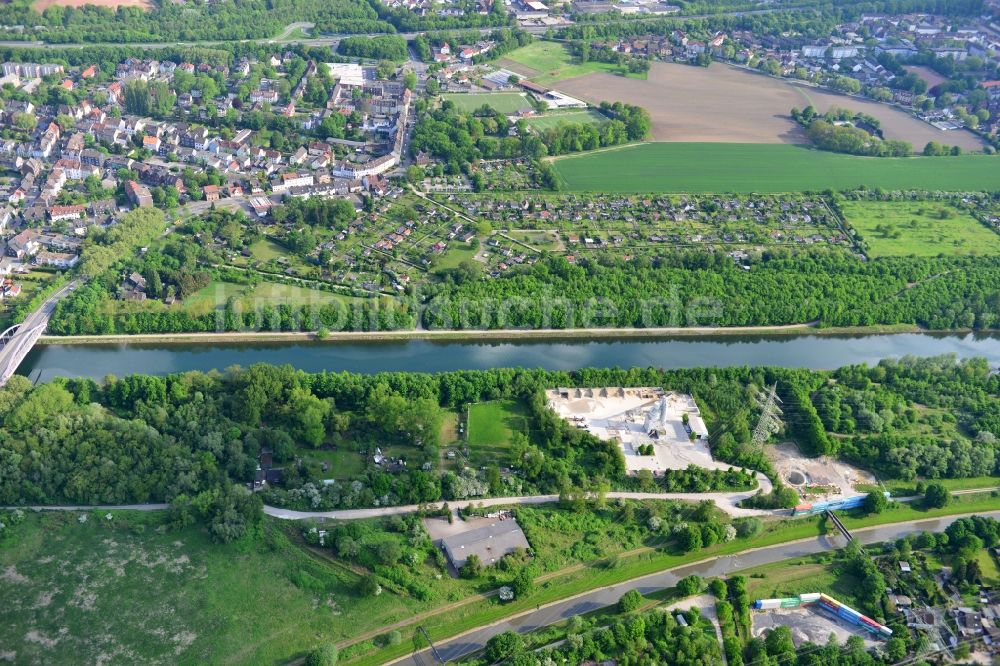 Luftaufnahme Herne - Rhein-Herne-Kanal in Herne im Bundesland Nordrhein-Westfalen