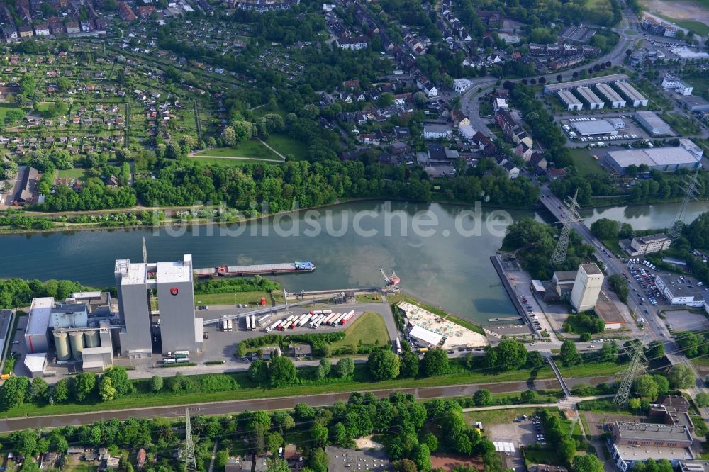 Luftbild Herne - Rhein-Herne-Kanal in Herne im Bundesland Nordrhein-Westfalen