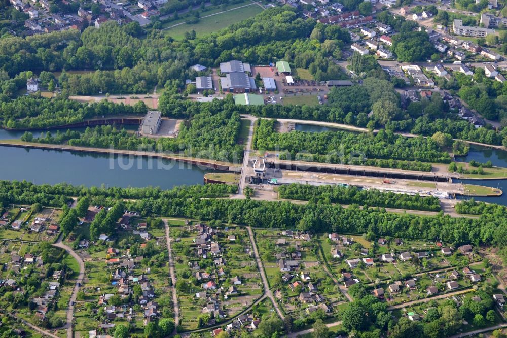 Luftbild Herne - Rhein-Herne-Kanal in Herne im Bundesland Nordrhein-Westfalen