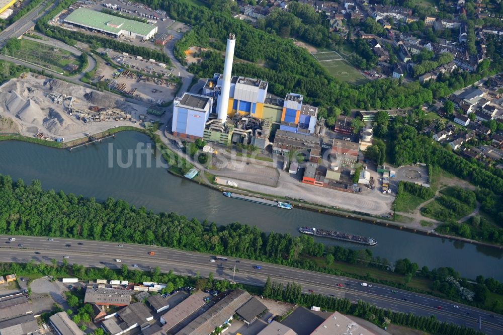 Luftbild Oberhausen - Rhein-Herne-Kanal in Oberhausen im Bundesland Nordrhein-Westfalen