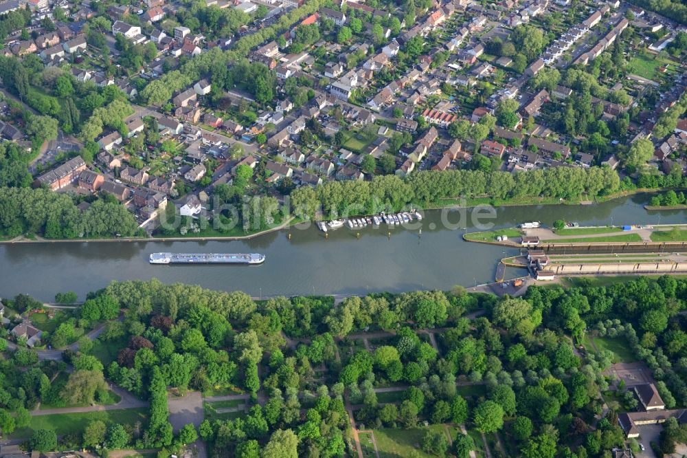 Luftbild Oberhausen - Rhein-Herne-Kanal in Oberhausen im Bundesland Nordrhein-Westfalen