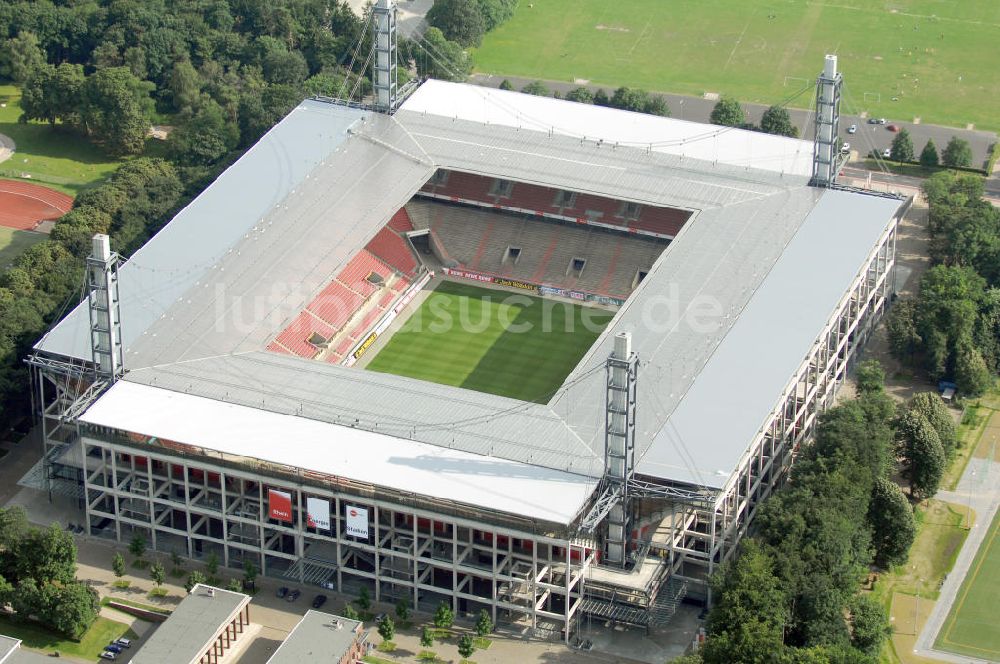 Luftaufnahme KÖLN - RheinEnergieStadion in Köln