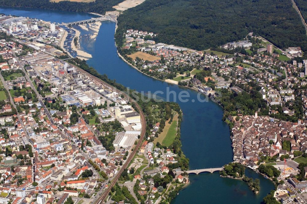 Luftbild Rheinfelden (Baden) - Rheinfelden (Baden) im Bundesland Baden-Württemberg