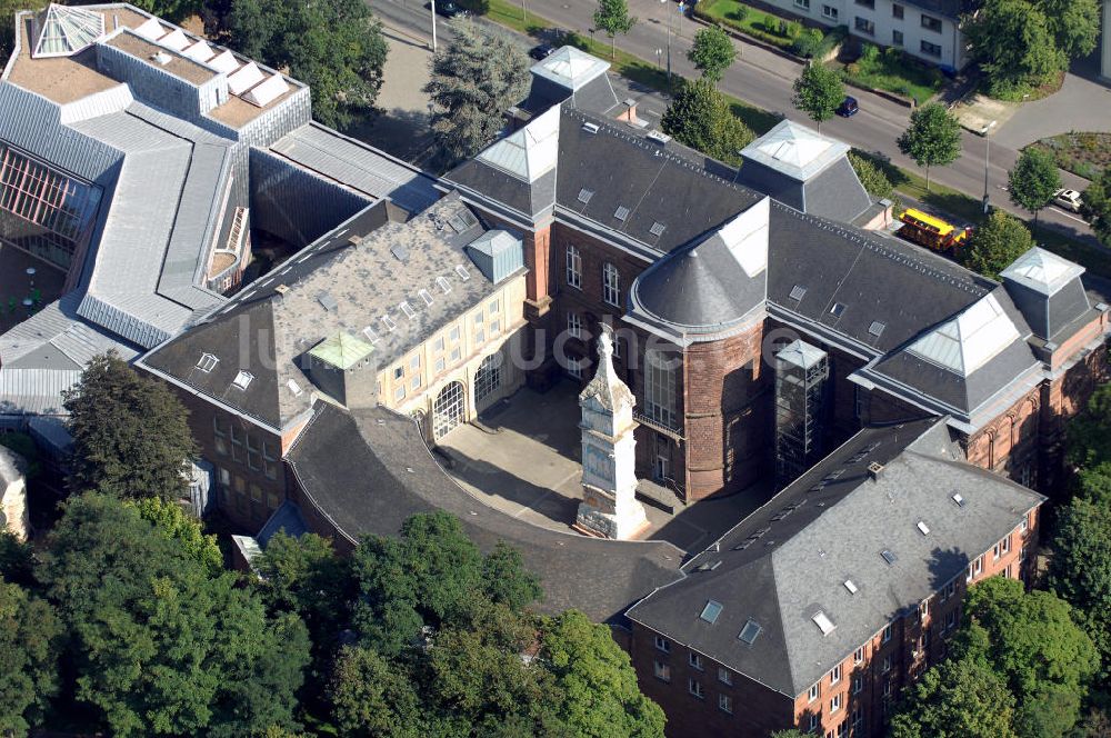 TRIER von oben - Rheinische Landesmuseum Trier