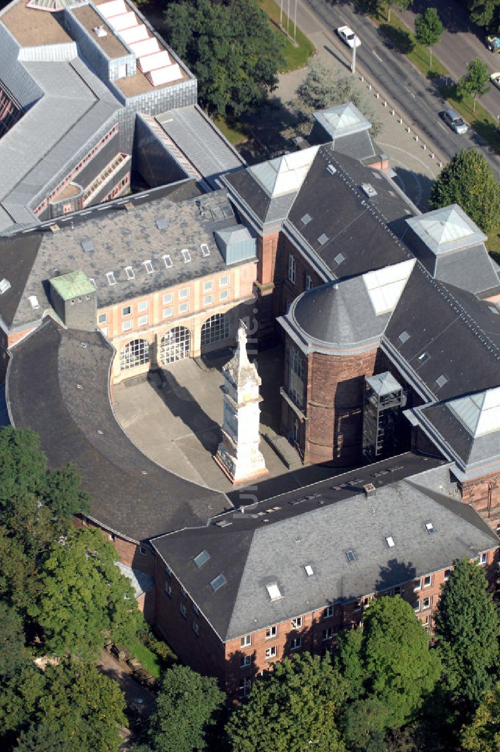 Luftaufnahme TRIER - Rheinische Landesmuseum Trier