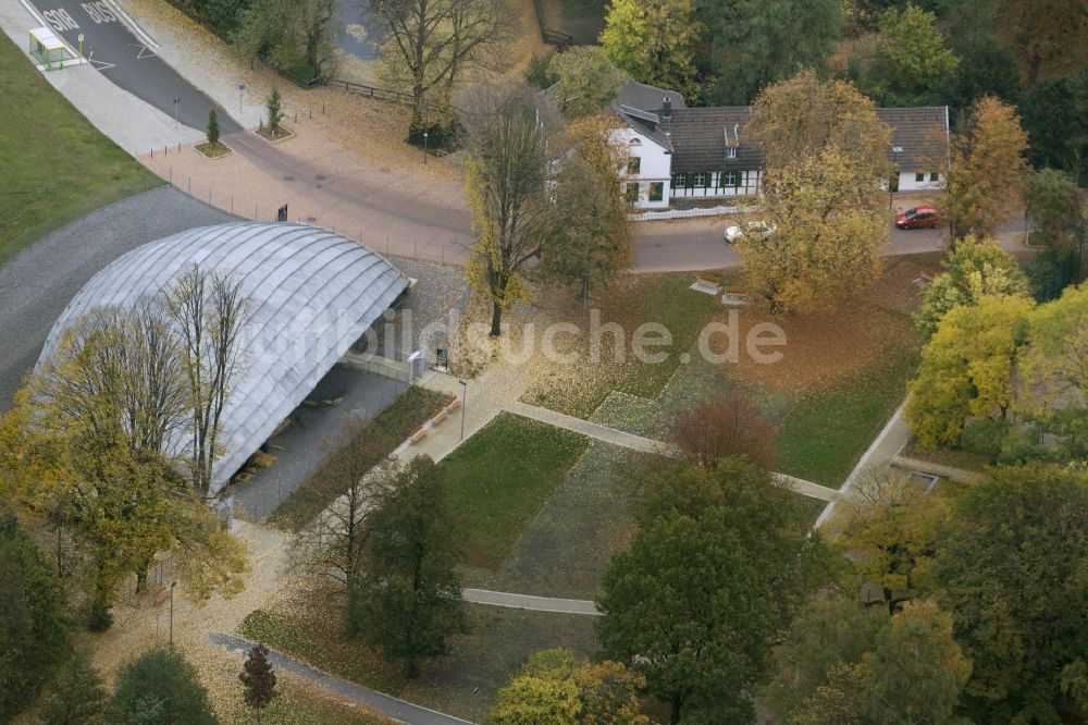 Oberhausen von oben - Rheinisches Industriemuseum St. Antony-Huette bei Oberhausen im Bundesland Nordrhein-Westfalen