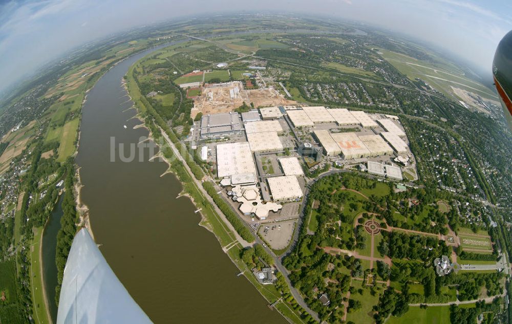 Luftbild Düsseldorf - Rhinefire Stadion Duesseldorf