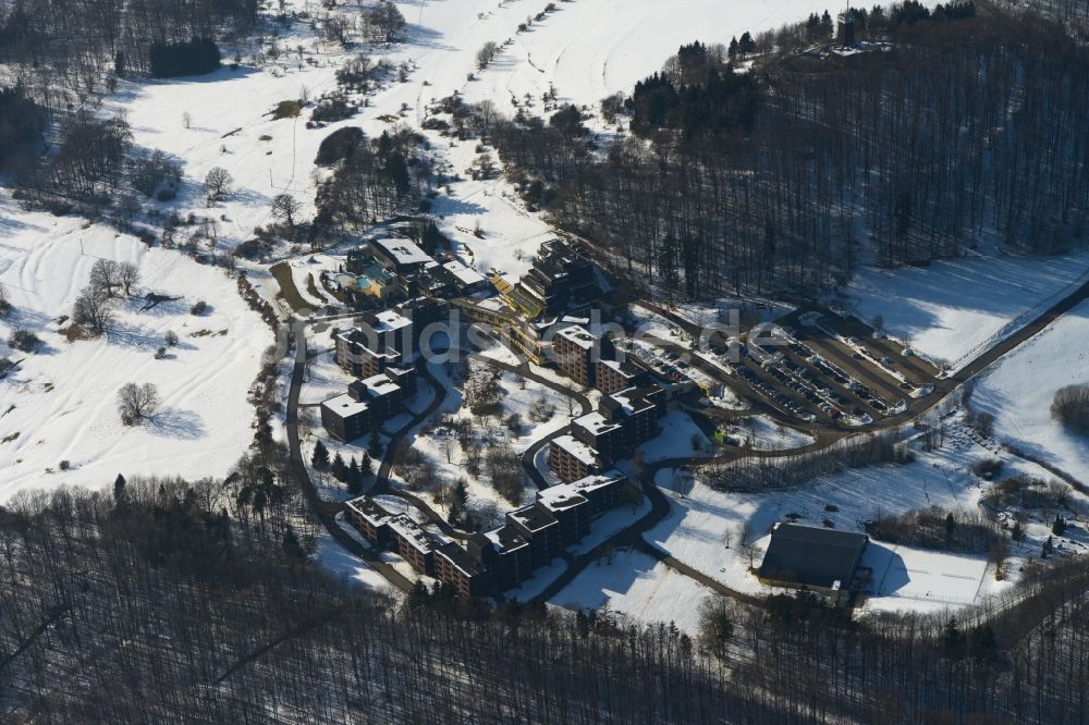 Luftbild Hausen - Rhön Park Hotel auf der Rother Kuppe in Hausen im Bundesland Bayern