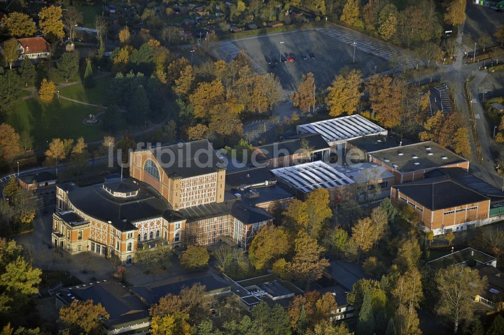 Luftbild Bayreuth - Richard-Wagner-Festspielhaus Bayreuth