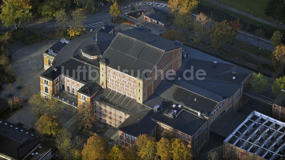 Luftaufnahme Bayreuth - Richard-Wagner-Festspielhaus Bayreuth