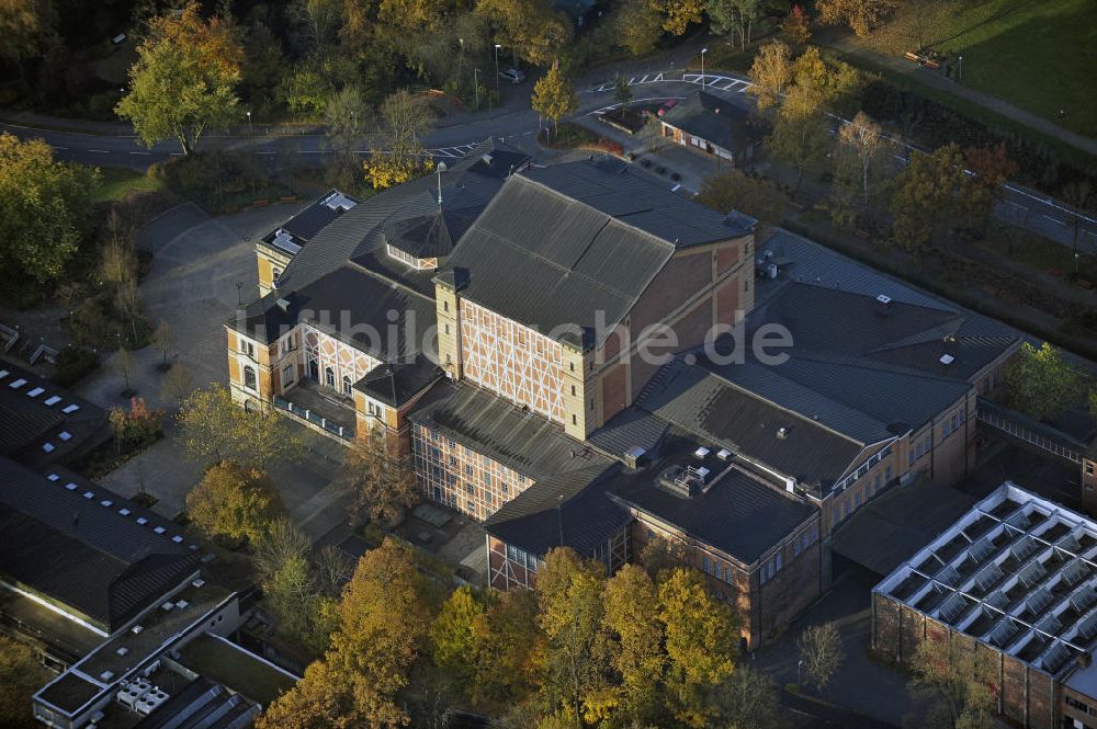 Bayreuth von oben - Richard-Wagner-Festspielhaus Bayreuth