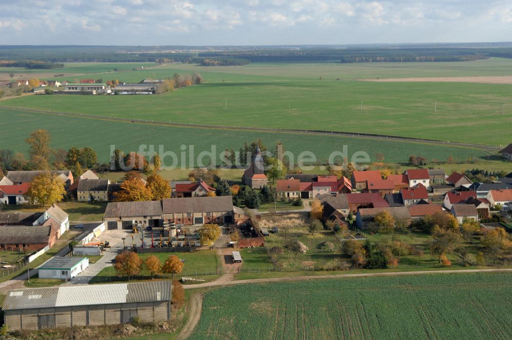 Luftaufnahme Niederer Fläming - Riesdorf in Brandenburg