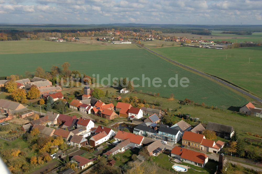 Luftbild Niederer Fläming - Riesdorf in Brandenburg